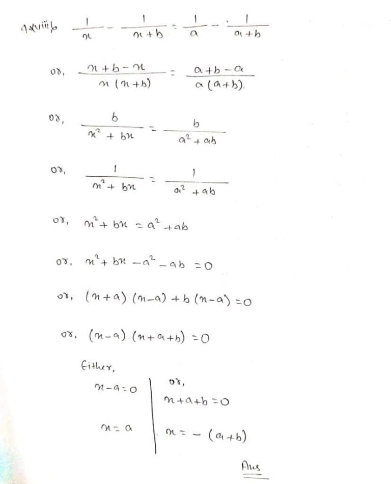 Quadratic Equations In One Variable - ConceptEra