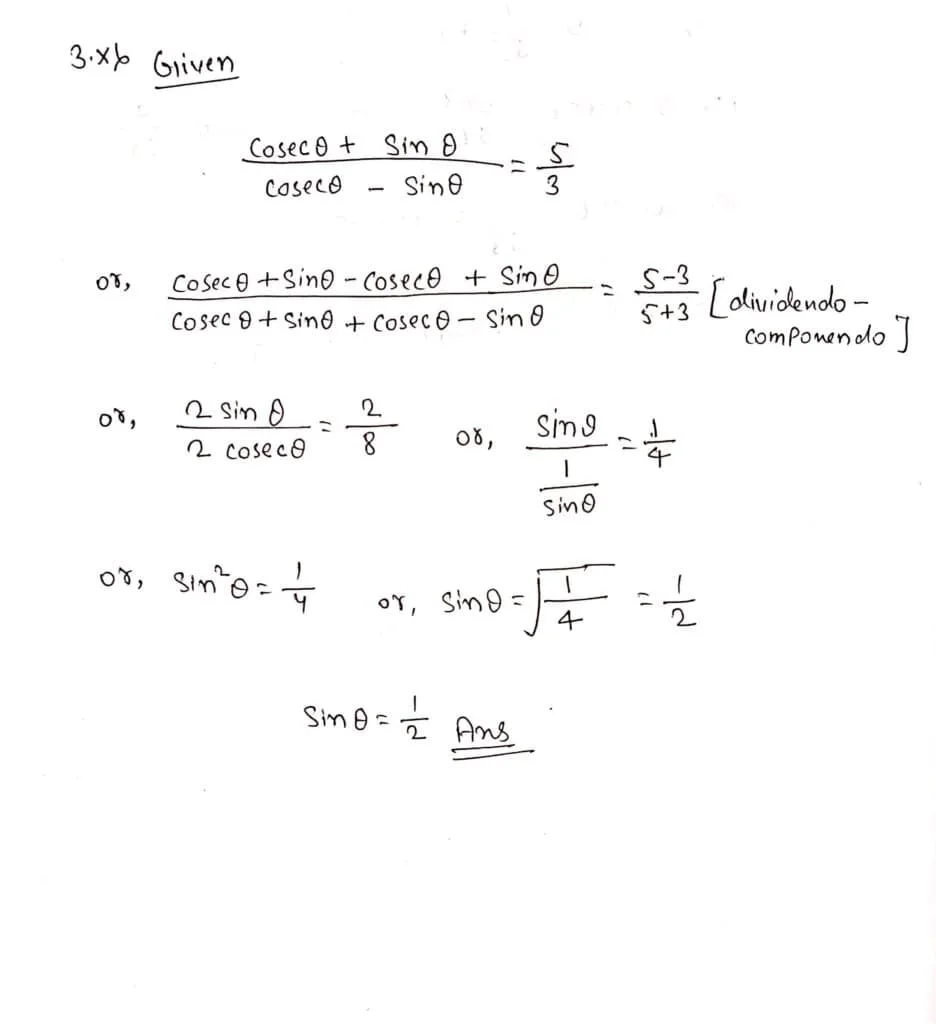 Trigonometric Ratios And Trigonometric Identities Conceptera